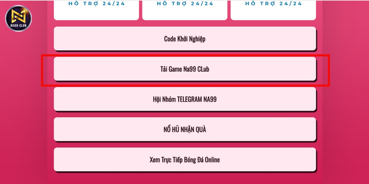 Chọn Tải game Na99 Club